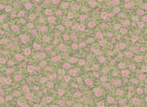 Tkanina lniano-bawełniana w róże Cole & Son Idyll Roses Linen Union Blush  F121/2009 The Gardens Vol. II