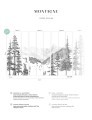 Mural krajobraz gór PaperMint MONTAGNE Hiver 1094 Origins