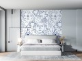 Mural mistyczne wzory PaperMint MYSTIC ligne Lazuli 1026 Origins