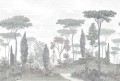 Mural drzewa PaperMint PINEDE Brushwood Grey 1099 Origins