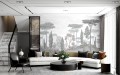 Mural drzewa PaperMint PINEDE Brushwood Grey 1099 Origins