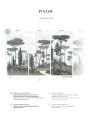 Mural drzewa PaperMint PINEDE Cypress Green 1098 Origins