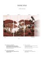 Mural krajobraz Toskanii PaperMint TOSCANE Terracotta 803 Origins