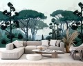 Mural krajobraz Toskanii PaperMint TOSCANE Vert 630 Origins