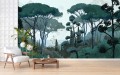 Mural krajobraz Toskanii PaperMint TOSCANE Vert 630 Origins