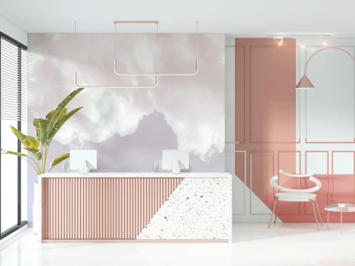 Mural chmury PaperMint Ciel Sunset Pink R010 Les Essentiels