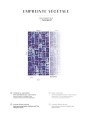 Mural zielnik PaperMint EMPREINTES VEGETALES Bleu Roi R013 Les Essentiels
