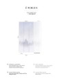 Mural niebo gwiazdy PaperMint ETOILES Polar White R019 Les Essentiels