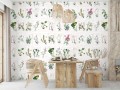 Mural zielnik vintage PaperMint FLEURS SAUVAGES Parchemin R008 Les Essentiels