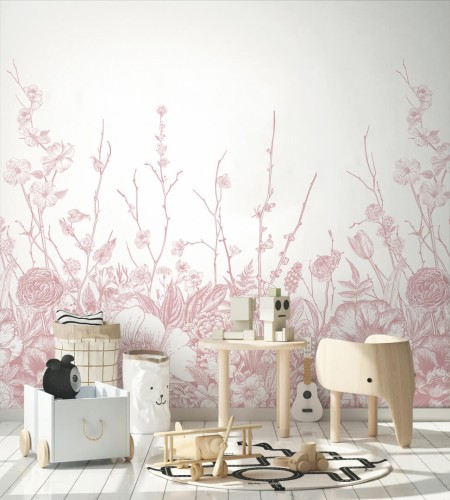 Mural florystyczny PaperMint FLORA Rose Antique R022 Les Essentiels