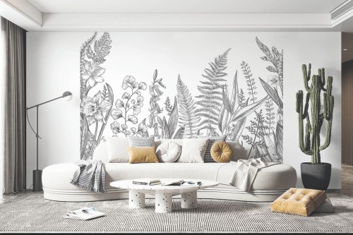 Mural łąka PaperMint GARDEN LINE Quartz R023 Les Essentiels