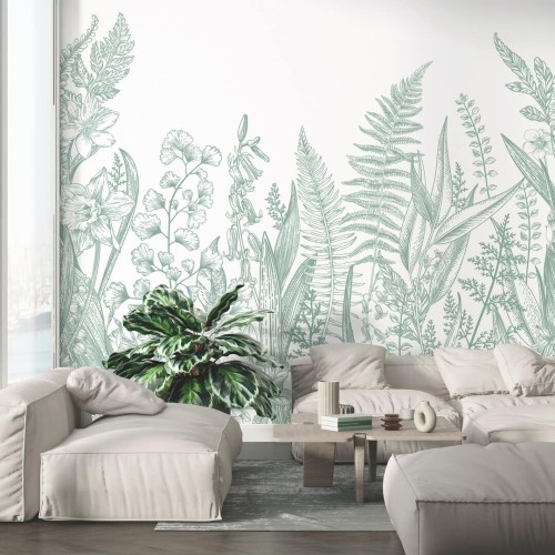 Mural łąka PaperMint GARDEN LINE Sauge R024 Les Essentiels