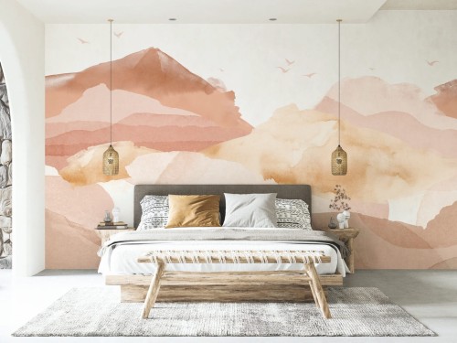 Mural artystyczne wzgórza PaperMint HILLS Moonlight R027 Les Essentiels