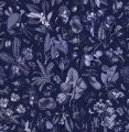 Mural botaniczny PaperMint JARDIN D'AUTREFOIS Bleu de Minuit R012 Les Essentiels