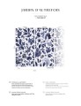 Mural botaniczny PaperMint JARDIN D'AUTREFOIS Gris Bleute R032 Les Essentiels