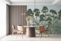 Mural las PaperMint OKA Vert Foret R030 Les Essentiels