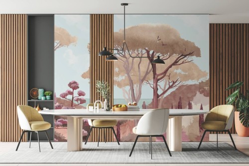 Mural krajobraz morskiego wybrzeża PaperMint RIVIERA Ete Indien R041 Les Essentiels