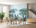 Mural krajobraz morskiego wybrzeża PaperMint RIVIERA Vert Emeraude R040 Les Essentiels