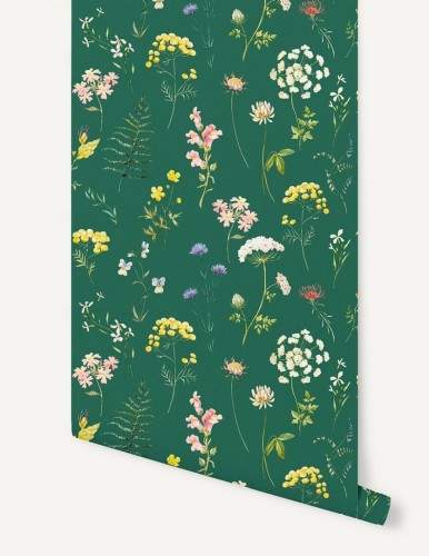 Tapeta łąka Papermint HERBIER Prairie 944 Classics