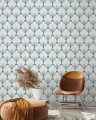 Tapeta art deco Papermint PAON Blanc 860 Classics
