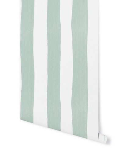 Tapeta pasy Papermint RAYURES Vert Cactus R048 Classics