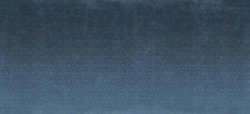 Fototapeta geometryczna Tecnografica 82854-3B EL DORADO BLUE B Metal