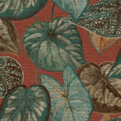 Tapeta tropikalne liście Decoprint TA25053 Tropical Leaves Thaiti