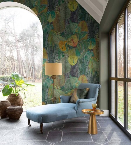 Mural tropikalne liście Decoprint TAD25090 Tropical Thaiti