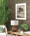 Tapeta geometryczna imitująca grasscloth Wallquest WTK20604 Midway Ave The Keys