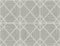 Tapeta geometryczna imitująca grasscloth Wallquest WTK20608 Midway Ave The Keys