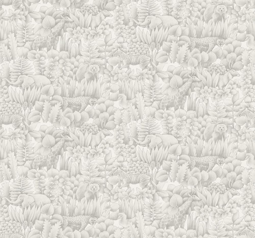 Tapeta zwierzęta safari Wallquest WTK21000 Tamarind The Keys