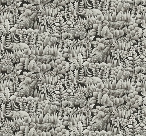 Tapeta zwierzęta safari Wallquest WTK21008 Tamarind The Keys