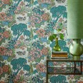 Tapeta chiński ogród 1838 Wallcoverings 2311-169-02 Mandarin Garden Coral V&A Decorative Papers