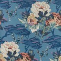 Tapeta piwonie 1838 Wallcoverings 2311-170-02 Paeonia Indigo V&A Decorative Papers