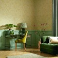 Tapeta roślinna 1838 Wallcoverings 2311-173-02 Eden Mellow Yellow V&A Decorative Papers