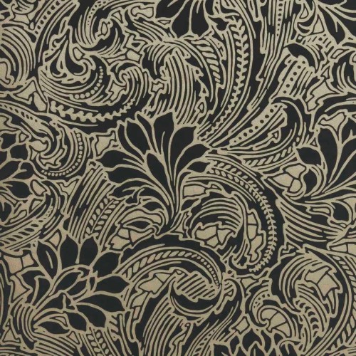 Tapeta roślinna 1838 Wallcoverings 2311-173-04 Eden Midnight V&A Decorative Papers