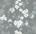 Tapeta gałązki kwiaty wiśni Wallquest NW90108 Nicolette Daylight