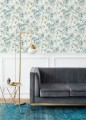 Tapeta kwiaty i ważki Wallquest NW90401 Mariell Daylight