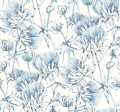 Tapeta kwiaty i ważki Wallquest NW90403 Mariell Daylight
