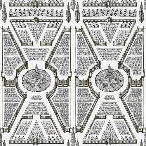 Tapeta ogród Anna French AT9598 Aerial Garden Sovoy