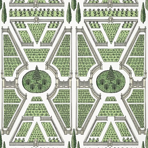 Tapeta ogród Anna French AT9599 Aerial Garden Sovoy