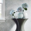Tapeta linie kratownica Anna French AT9612 Colburn Chevron Sovoy