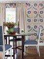 Tapeta orientalny ornament Thibaut T13214 Lewis Mesa