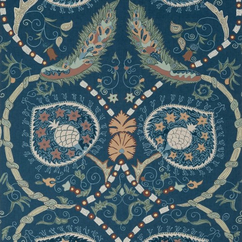 Tapeta orientalny ornament Thibaut T13217 Lewis Mesa