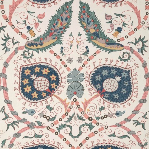 Tapeta orientalny ornament Thibaut T13219 Lewis Mesa