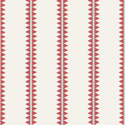 Tapeta pasy i trójkąty Thibaut T13245 Reno Stripe Mesa