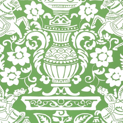 Tapeta ornament Thibaut T14359 Galway Canopy