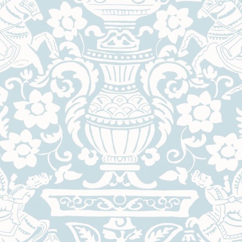 Tapeta ornament Thibaut T14360 Galway Canopy