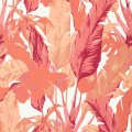 Tapeta liście bananowca Thibaut T10130 Travelers Palm Tropics