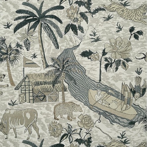 Tapeta krajobraz rezerwatu tygrysów Thibaut T10232 Tiger Reserve Colony